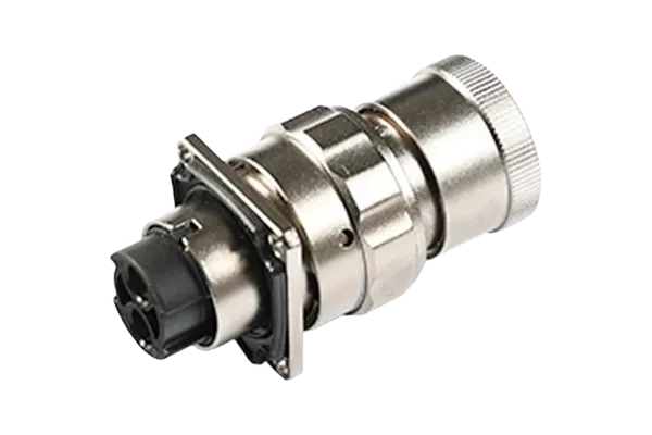 CONNECTEUR M&Eacute;TALLIQUE &Agrave; FERMOIR &Agrave; DEUX/TROIS/QUATRE NOYAUX 2,4MM